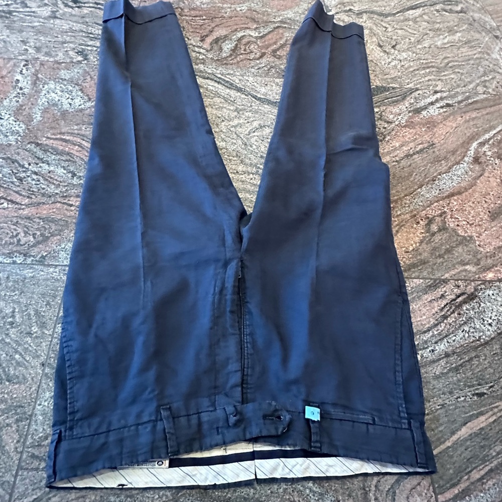 Navy Blue Trousers Valentini